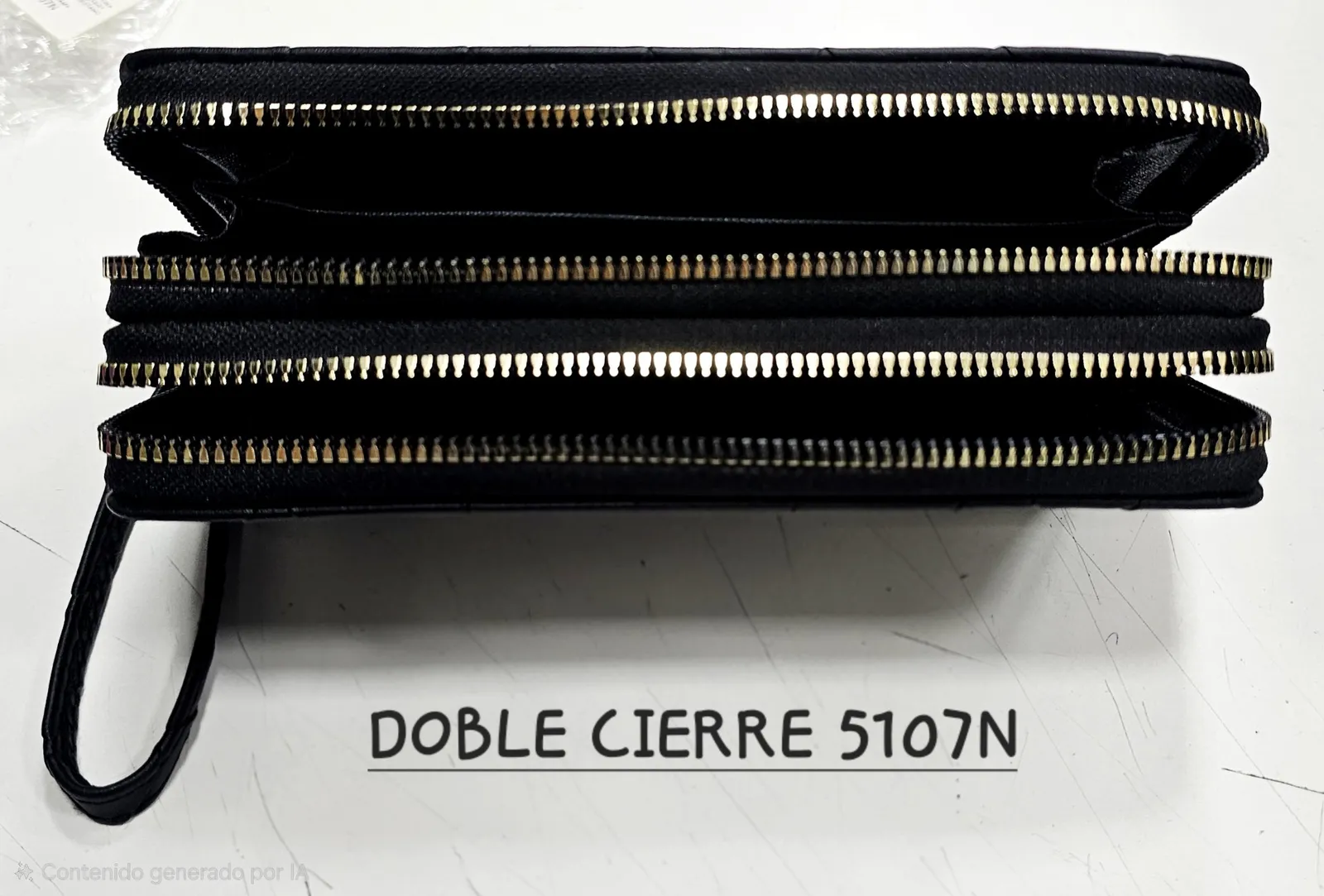 Billetera Fichero Doble Cierre 5107N
