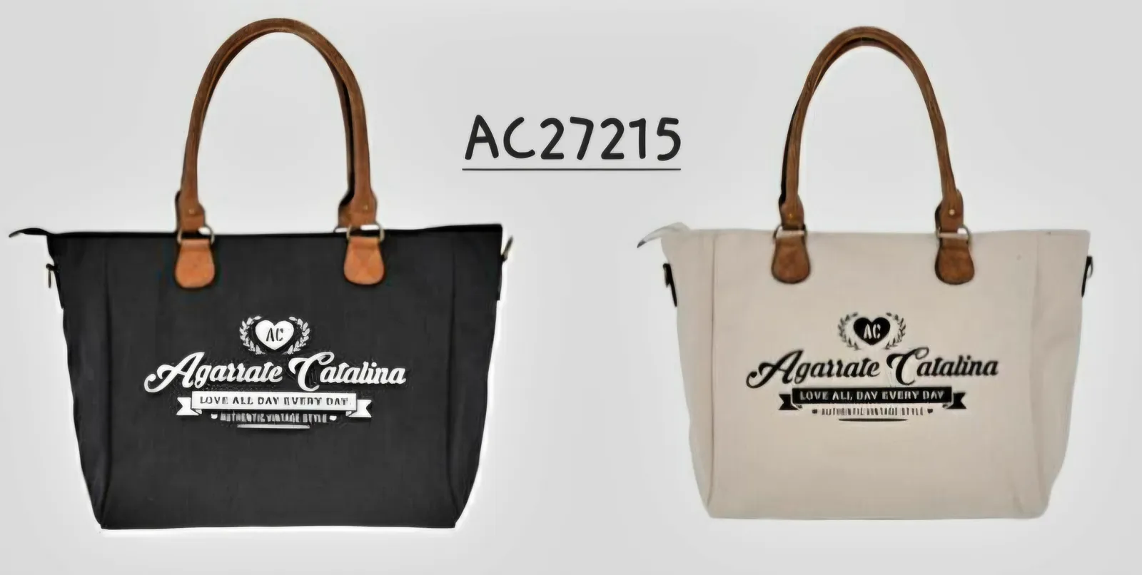 Cartera Bolso Canvas Agárrate Catalina ACV27215