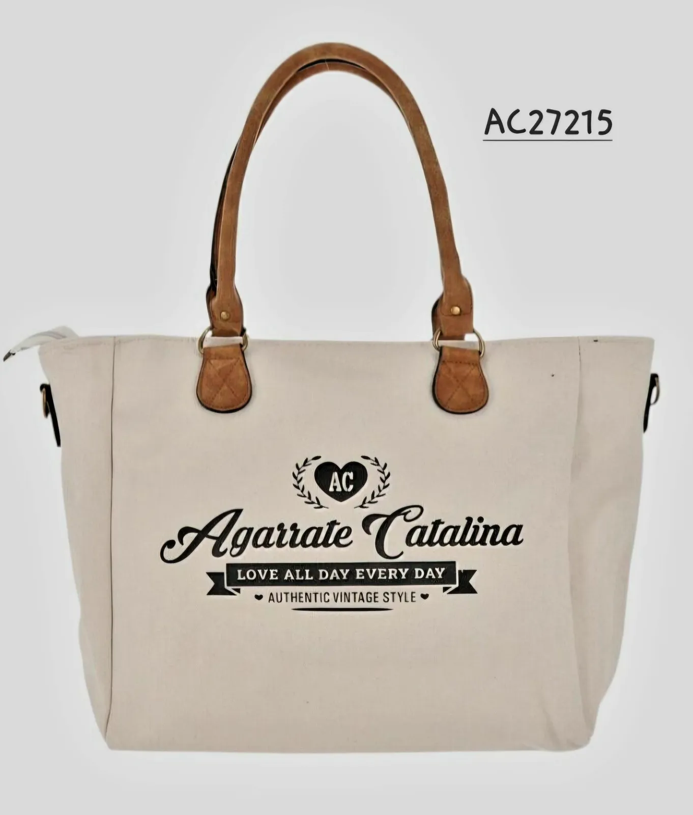Cartera Bolso Canvas Agárrate Catalina ACV27215