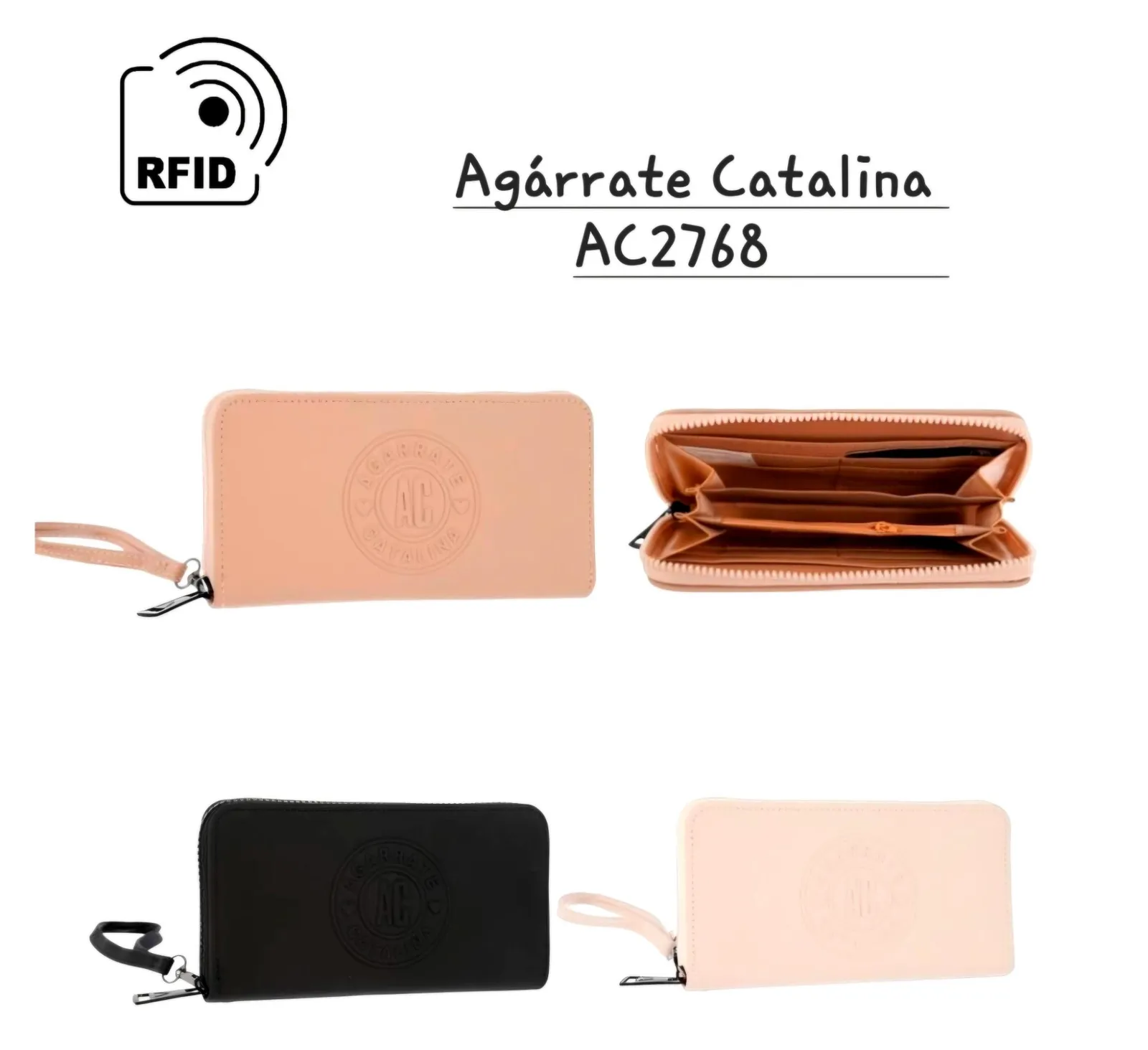 Billetera Fichero Agárrate Catalina