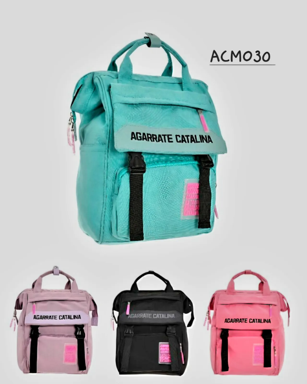 Mochila Boca Pez Agarrate Catalina ACMO30