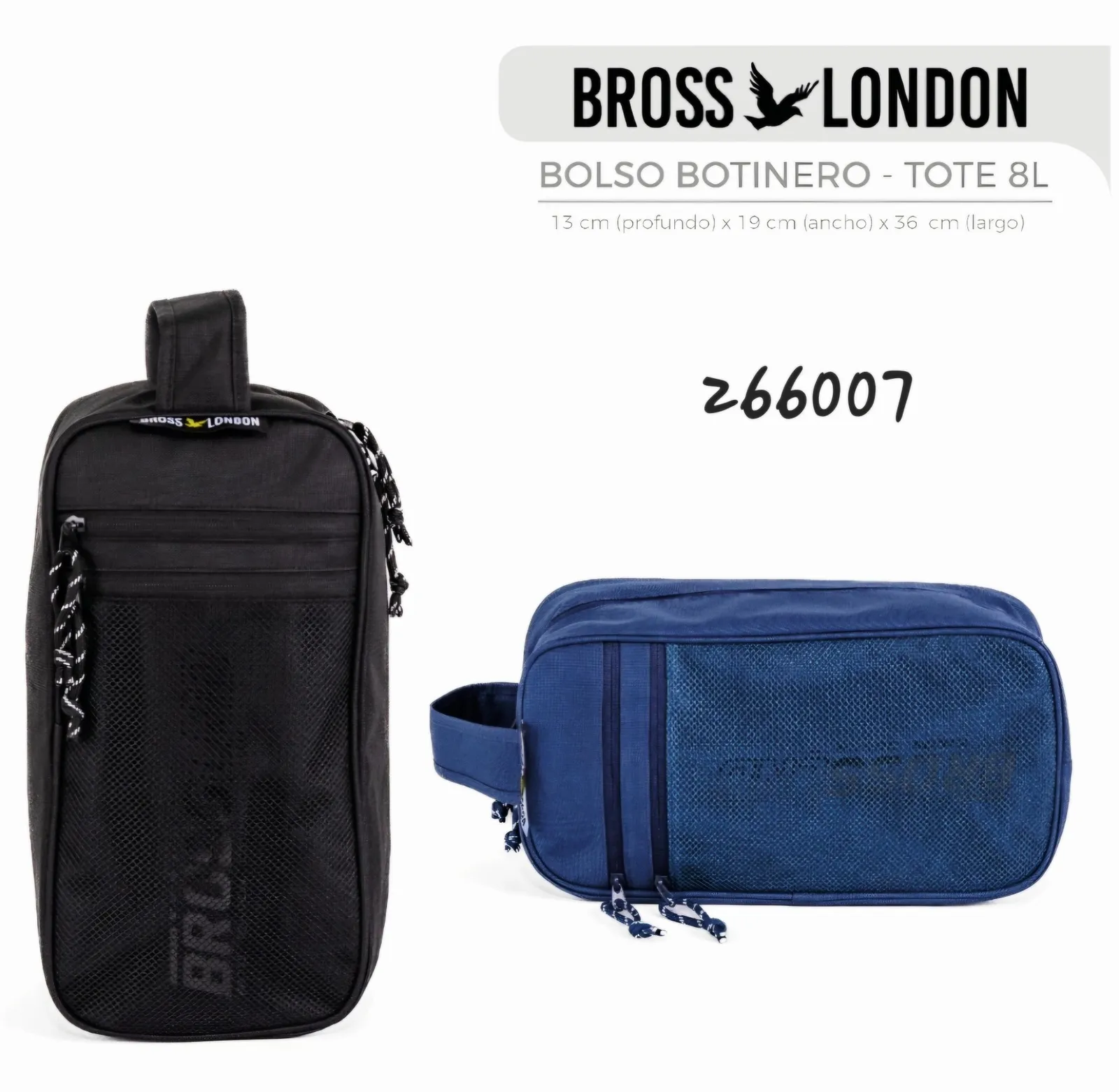 Botinero Bross London 3 Cierres