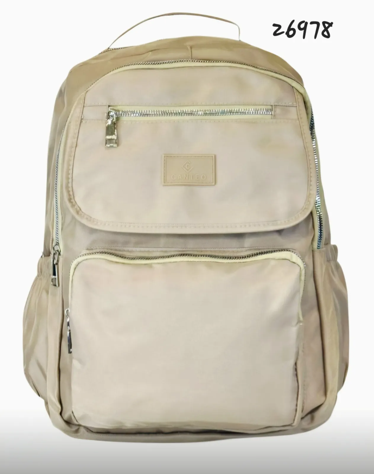 Mochila :45 X 30 X 16 Cm 4 Compartimientos Con Cierre
