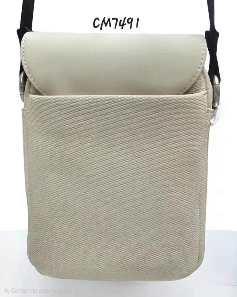 Cartera Morral Broche >Metal 18X22 Cm